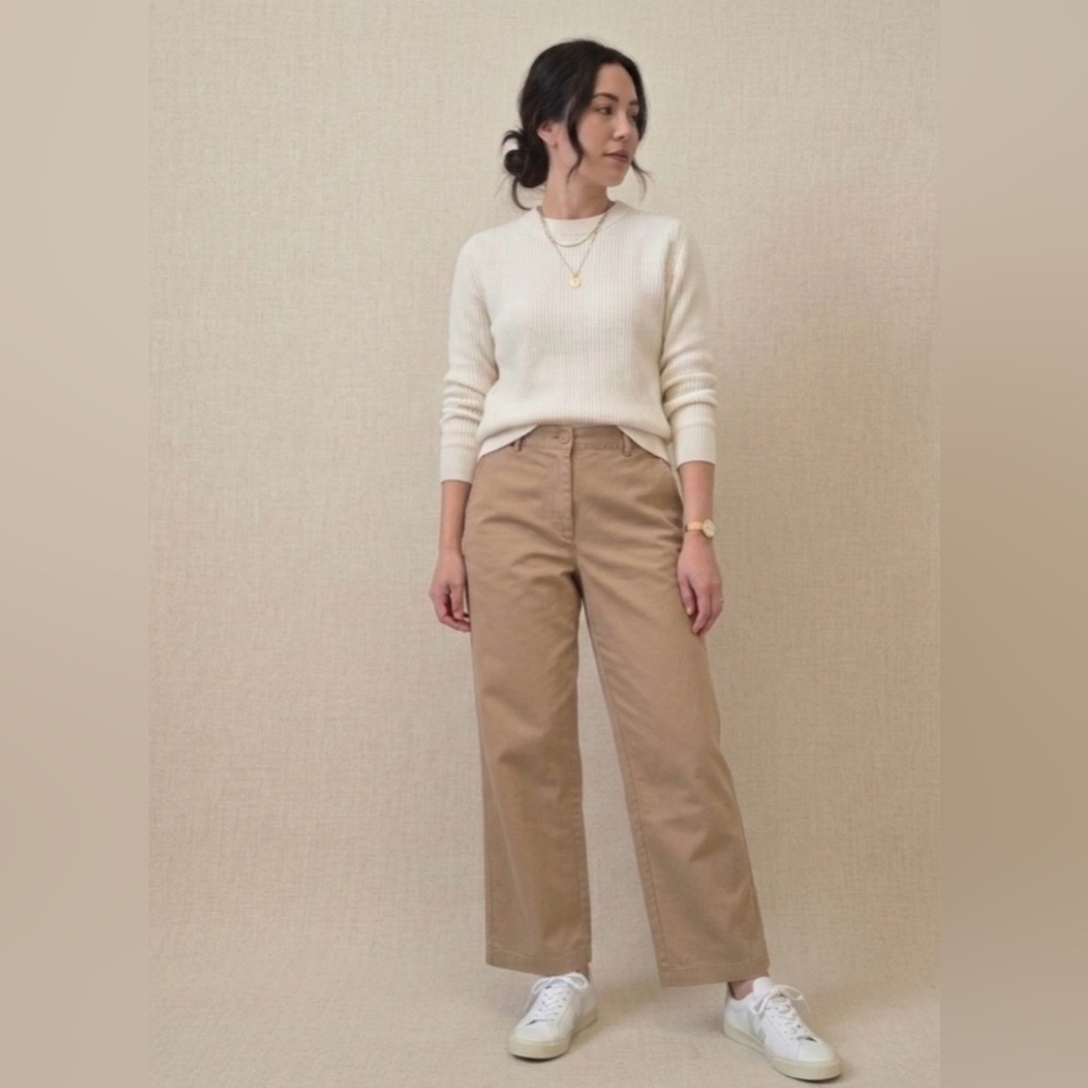 LL Bean Classic Fit Pants in Black